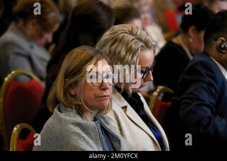 St. Petersburg, Russia. 08th Dec, 2022. Attendees seen during a plenary session at the St. Petersburg International Tourism Forum 2022, (TRAVEL HUB-2022). (Photo by Maksim Konstantinov/SOPA Images/Sipa USA) Credit: Sipa USA/Alamy Live News Stock Photo