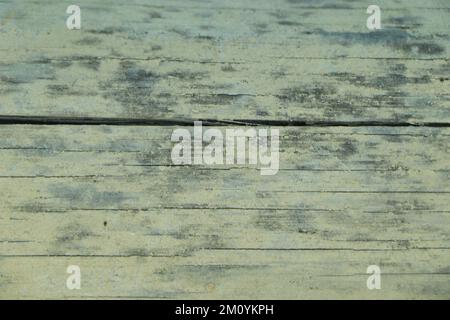 Table top view of birch wood texture in white pale color background. Gray clean grain rough oak wooden floor birch marble wall with counter plywood wi Stock Photo