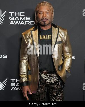 Sunny Sulijic and Christopher Judge attend The 2018 Game Awards at Foto  di attualità - Getty Images