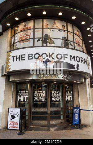 The Book Of Mormon at The Prince of Wales Theatre, London, England, UK Stock Photo