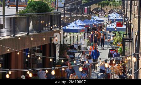 Coaldrops yard, Kings Cross development, retail, entertainment, shops, stores , London, England, UK, N1C 4DH Stock Photo