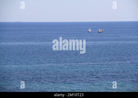 Verano 2022 en el Mar Mediterráneo Stock Photo