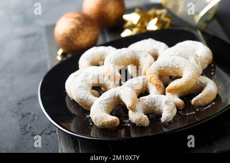 Traditional Christmas cookies Stock Photo