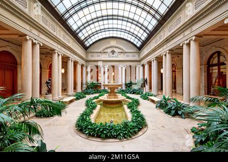 New York. Manhattan. United States. The Frick Collection Stock Photo