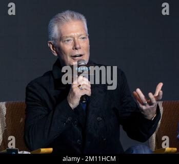 Seoul, South Korea. 9th Dec, 2022. Actor Stephen Lang, during a press conference to the film Avatar: The Way of Water promote in Seoul, South Korea on December 9, 2022. The movie is to be released in South Korea on December 14. (Photo by Lee Young-ho/Sipa USA) Credit: Sipa USA/Alamy Live News Stock Photo