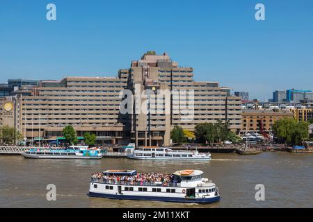 The Tower Hotel, St Katharine Docks Marina, Tower Hamlets, London, England Stock Photo