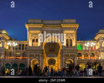 Italy, Lombardy, Milan, Galleria Vittorio Emanuele II Stock Photo