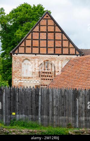 Germany, Baltic Sea, Mecklenburg-Western Pomerania, Mecklenburg Lake District, Stargard Castle, Castle Hill, Castle Chapel Stock Photo