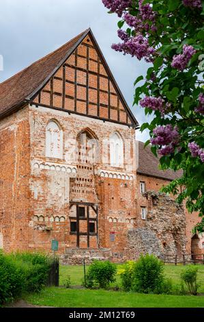 Germany, Baltic Sea, Mecklenburg-Western Pomerania, Mecklenburg Lake District, Stargard Castle, Castle Hill, Castle Chapel Stock Photo