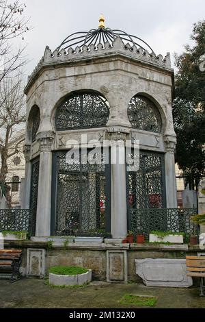 Historical Koprulu Mehmet Pasha Mosque and Tomb - Istanbul Stock Photo