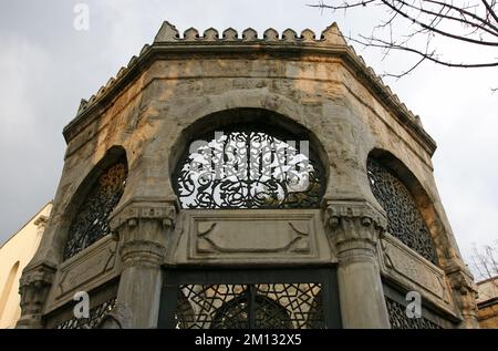 Historical Koprulu Mehmet Pasha Mosque and Tomb - Istanbul Stock Photo