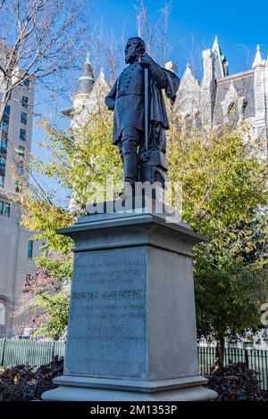 Monument to Thomas J Jackson, Richmond Virginia USA, Richmond, Virginia Stock Photo
