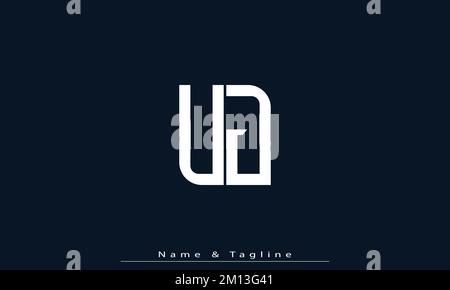 Alphabet letters Initials Monogram logo TJ , JT Stock Vector