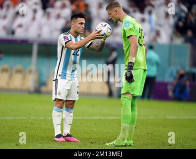 Argentina star Lautaro Martinez showed courage and class by firing in a  penalty against the Netherlands in epic shootout