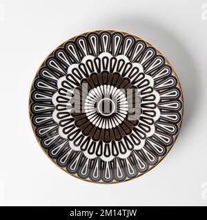 oriental designed luxury dinner plate Stock Photo