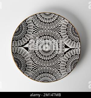 oriental designed luxury dinner plate Stock Photo