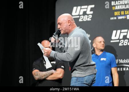 Las Vegas, USA. 09th Dec, 2022. LAS VEGAS, NV - December 9: Dana White in attendance at MGM Grand Garden Arena for UFC 282 -Blachowicz vs Ankalaev : Ceremonial Weigh-ins on December 9, 2022 in Las Vegas, NV, United States. (Photo by Louis Grasse/PxImages) Credit: Px Images/Alamy Live News Stock Photo