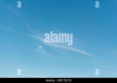 The sky above Tromsø, Norway. Stock Photo