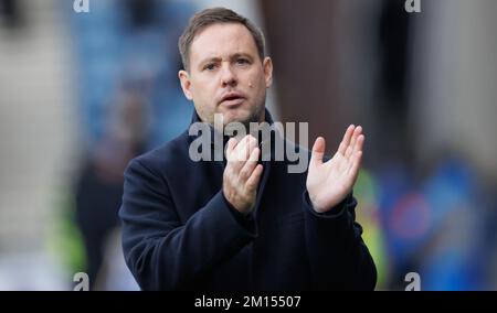 Rangers Manager Michael Beale During The Friendly Match At The Ibrox ...