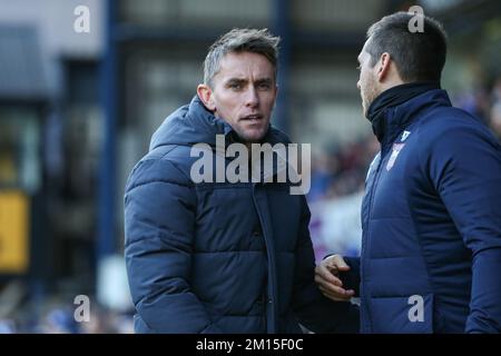 Ipswich, UK. 10th Dec, 2022. Kieran McKenna manager of Ipswich Town during the Sky Bet League 1 match Ipswich Town vs Peterborough at Portman Road, Ipswich, United Kingdom, 10th December 2022 (Photo by Arron Gent/News Images) in Ipswich, United Kingdom on 12/10/2022. (Photo by Arron Gent/News Images/Sipa USA) Credit: Sipa USA/Alamy Live News Stock Photo