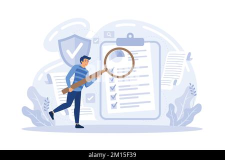 Business team brainstorm, lightbulb and rocket. Vision statement, business and company mission, business planning concept flat vector modern illustrat Stock Vector