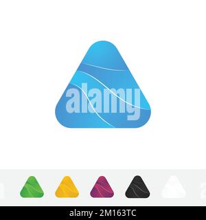 clean and modern abstract Logo template Stock Vector