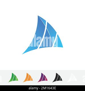 clean and modern abstract Logo template Stock Vector