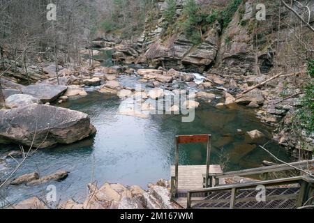 Tallulah Falls, northeast of Atlanta, Habersham & Rabun County, Georgia ...