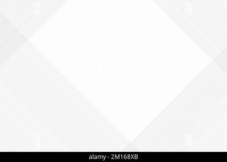 Abstract background. A lot of fine lines, geometric shapes. The shapes are square, triangle, cube. Snow-white, white, light background. Raster. Stock Photo
