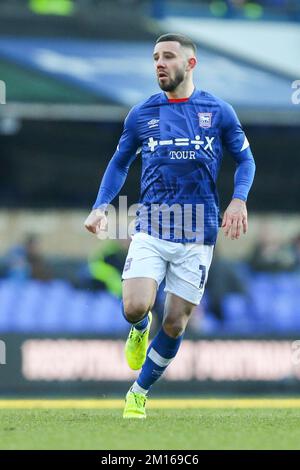 Ipswich, UK. 10th Dec, 2022. Conor Chaplin #10 of Ipswich Town during the Sky Bet League 1 match Ipswich Town vs Peterborough at Portman Road, Ipswich, United Kingdom, 10th December 2022 (Photo by Arron Gent/News Images) in Ipswich, United Kingdom on 12/10/2022. (Photo by Arron Gent/News Images/Sipa USA) Credit: Sipa USA/Alamy Live News Stock Photo