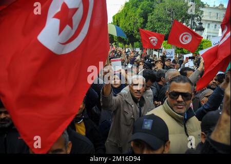 Tunis, Tunisia. 10th Dec, 2022. Tunis, Tunisia. 10 December 2022