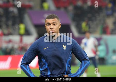 12/10/2022, Al Bayt Stadium, Doha, QAT, World Cup FIFA 2022, quarterfinals, England vs France, in the picture France's forward Kylian Mbappe Stock Photo