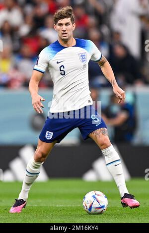 LUSAIL CITY, QATAR - DECEMBER 10: John Stones of England in action during the Quarter Final - FIFA World Cup Qatar 2022 match between Netherlands and Argentina at the Lusail Stadium on December 10, 2022 in Lusail City, Qatar (Photo by Pablo Morano/BSR Agency) Credit: BSR Agency/Alamy Live News Stock Photo