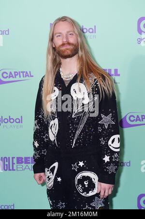 Sam Ryder O2 Postre Sam Ryder at the Capital's Jingle Bell Ball 2023, Day 2, The O2 Arena ...