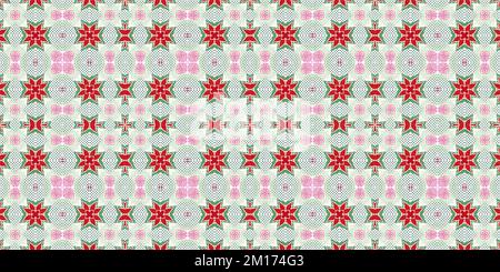 Holiday Red Poinsettia Washi Tape