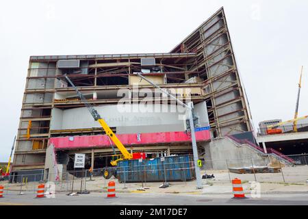 PHOTOS: A look inside Joe Louis Arena as crews demolish former