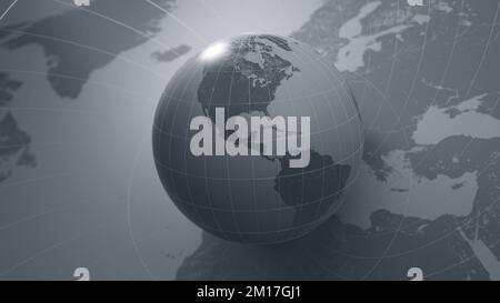 America world map 3d rendering Stock Photo - Alamy