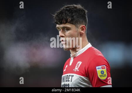Middlesbrough, UK. 10th Dec, 2022. Ryan Giles #3 of Middlesbrough during the Sky Bet Championship match Middlesbrough vs Luton Town at Riverside Stadium, Middlesbrough, United Kingdom, 10th December 2022 (Photo by James Heaton/News Images) in Middlesbrough, United Kingdom on 12/10/2022. (Photo by James Heaton/News Images/Sipa USA) Credit: Sipa USA/Alamy Live News Stock Photo