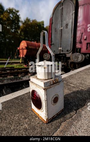 Peak Rail  railway in Derbyshire, England, Stock Photo