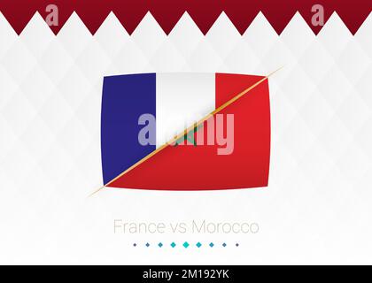 World Football 2022 playoff match schedule with groups and national flags.  Tournament bracket. 2022 Football results table, participating to the final  championship knockout. vector illustration 12506036 Vector Art at Vecteezy