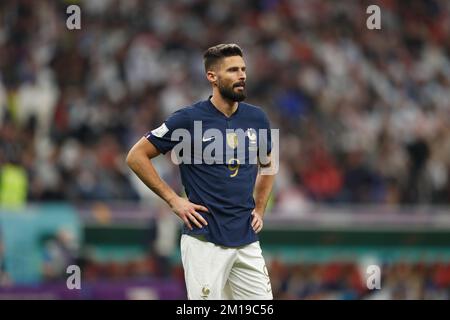 Al Khor, Qatar. 10th Dec, 2022. Olivier Giroud (FRA) Football/Soccer : FIFA World Cup Qatar 2022 Quarter-final match between England 1-2 France at the Al Bayt Stadium in Al Khor, Qatar . Credit: Mutsu Kawamori/AFLO/Alamy Live News Stock Photo