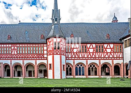 Kloster Eberbach (Hessen, Deutschland); Eberbach Abbey (Germany) Stock Photo