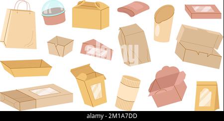 cartoon-takeaway-boxes-takeout-bag-disposables-food-box-take-away