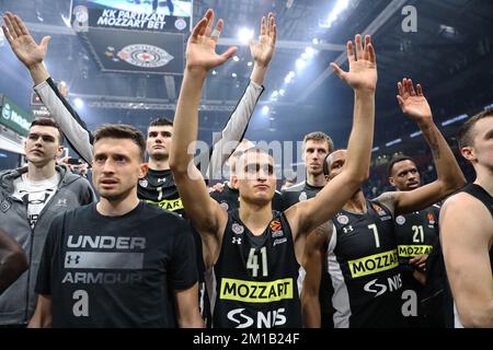 Partizan Mozzart Bet Belgrade Roster