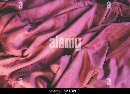 Red fabric Stock Photo