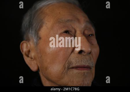 April 11, 2022: Portrait of one of the ''Talciguines'' Holy Week ...