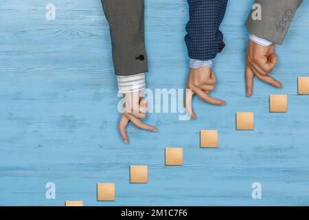 Business decrease concept . Mixed media Stock Photo - Alamy