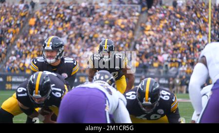 DEC 11th, 2022: Najee Harris #22 during the Steelers vs Ravens game in  Pittsburgh, PA. Jason Pohuski/CSM (Credit Image: © Jason Pohuski/CSM via  ZUMA Press Wire) (Cal Sport Media via AP Images