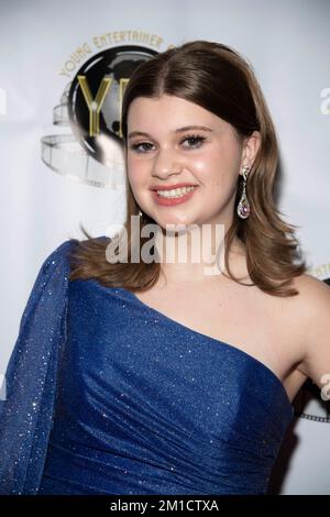 Universal City, USA. 11th Dec, 2022. Isabella Fowler attends 7th Annual Young Entertainer Awards at Universal Sheraton, Universal City, CA December 11th 2022 Credit: Eugene Powers/Alamy Live News Stock Photo