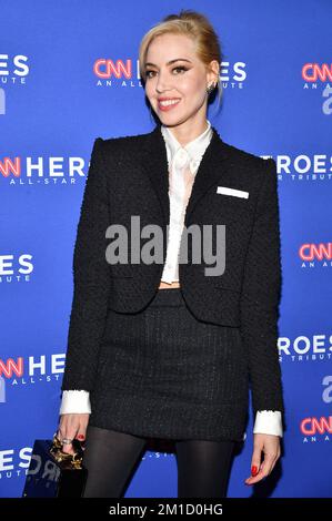 Audrey Plaza attends the 16th annual CNN Heroes: An All-Star Tribute
